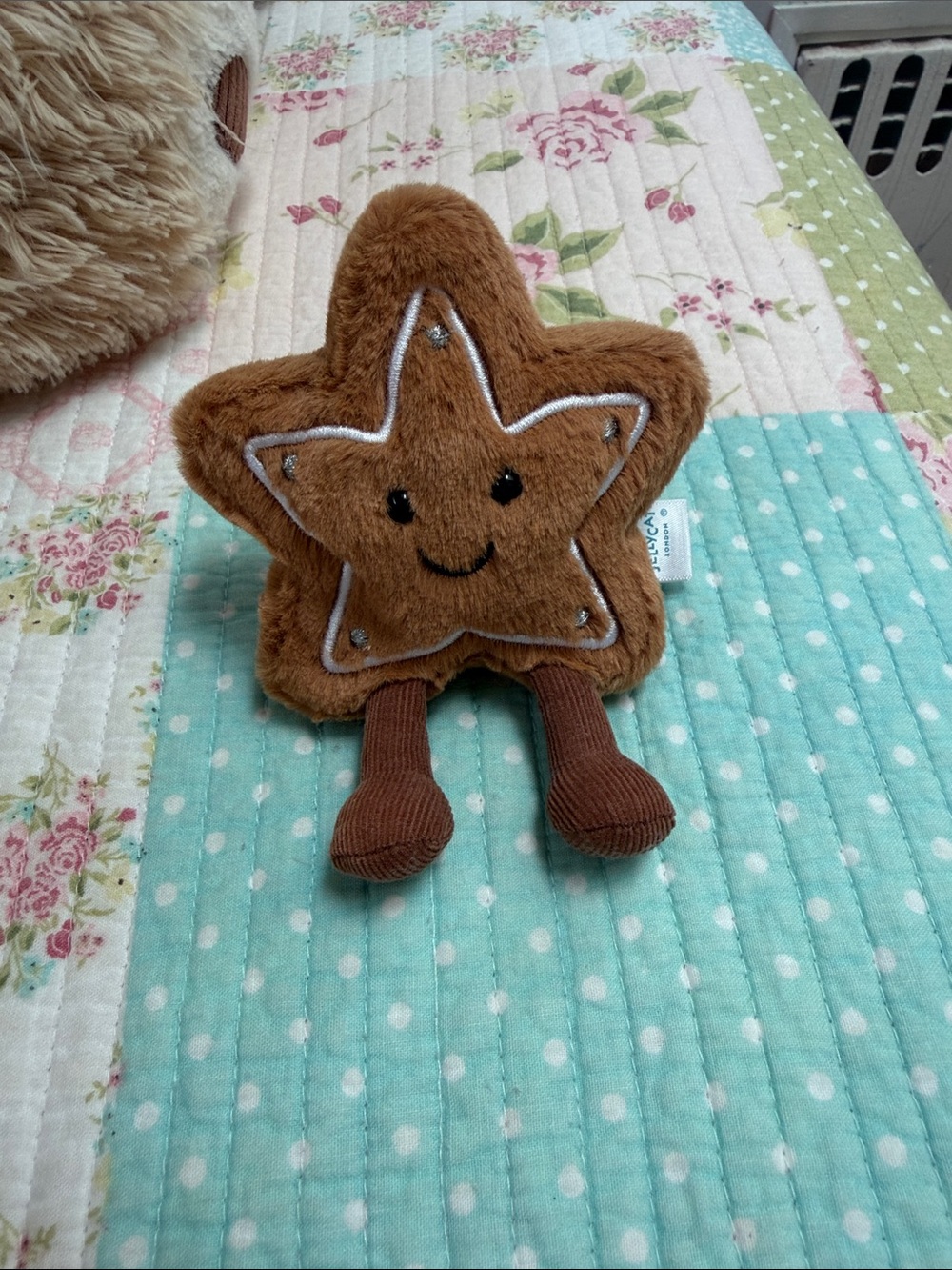 Brown Star Plush Toy for Kids - Soft Star Character jellycat